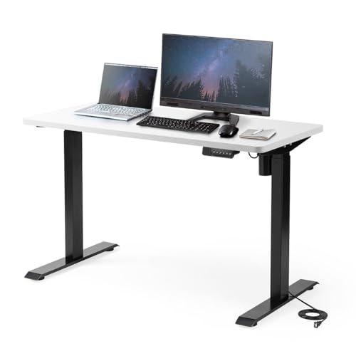 Amazon | サンワダイレクト スタンディングデスク 電動 昇降式 幅120